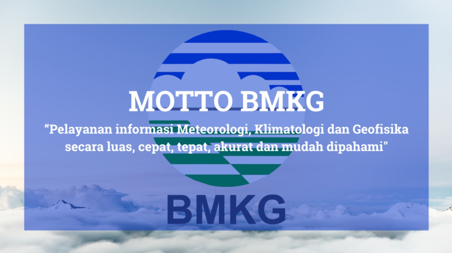 Motto BMKG